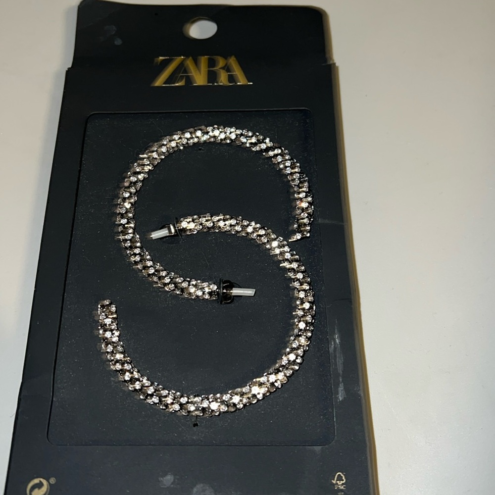 Zara hoop earrings